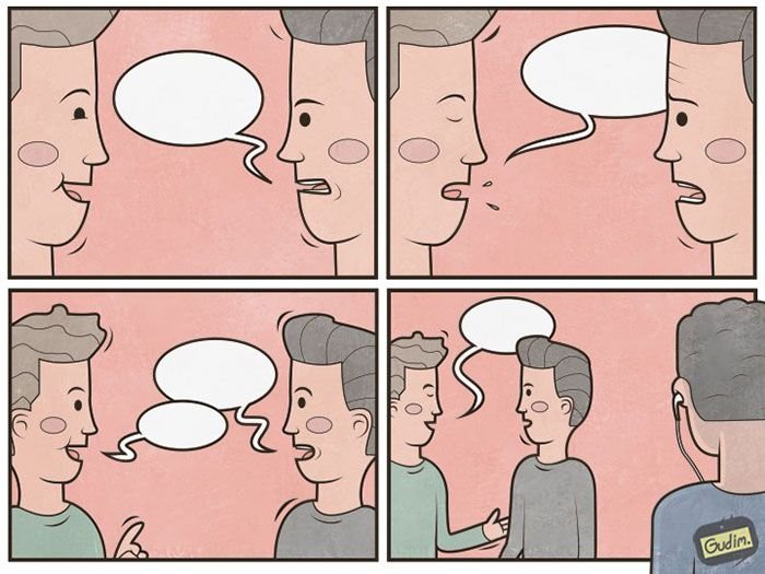 Комикс диалог