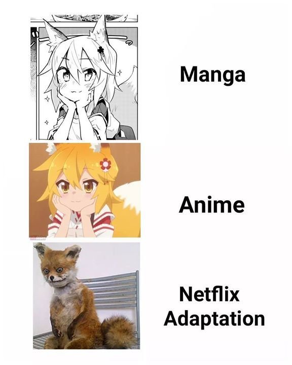 Netflix adaptation Мем