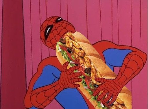 Укуренный человек паук