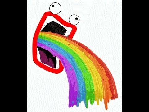 Радуга изо рта