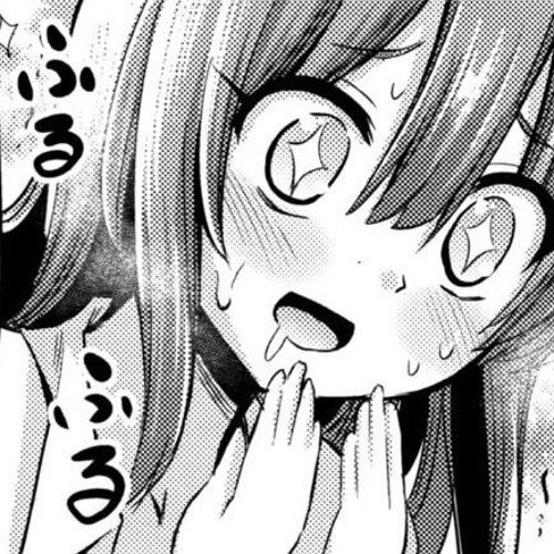 Тянка чёрно белая с языком