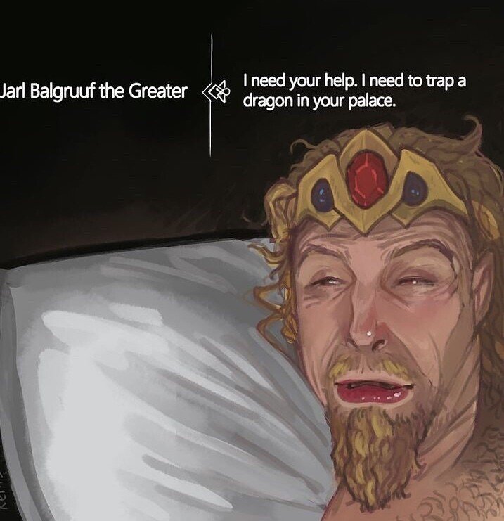 Скайрим разбудили ярла Мем