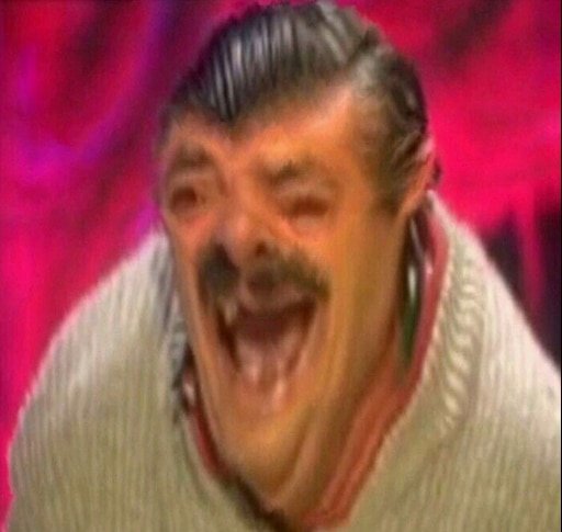 Мем смеющийся мужик