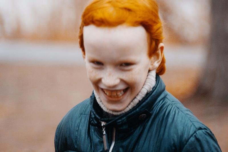 Рыжий смешной