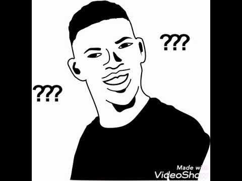 Негр рисунок