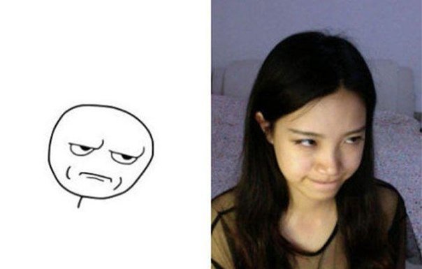 Лица из мемов