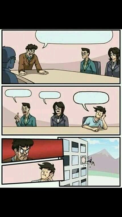 Комикс совещание