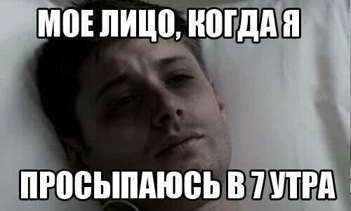 Мемы про рано вставать