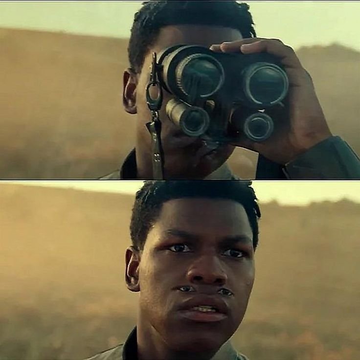 Финн Звездные войны Мем