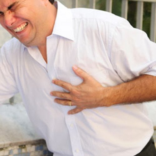 Схватился за сердце