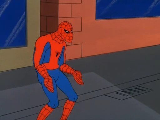 Да ты охуел человек паук