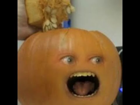 С тыквой и девушкой