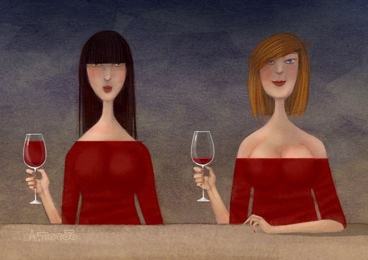 Андрей Попов художник карикатурист картины