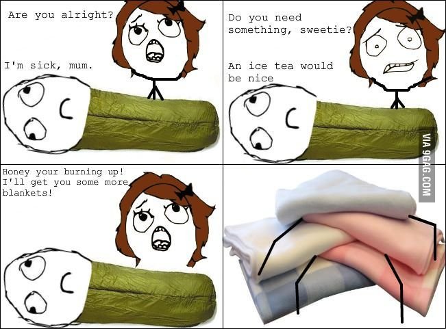 Мемы девушка болеет