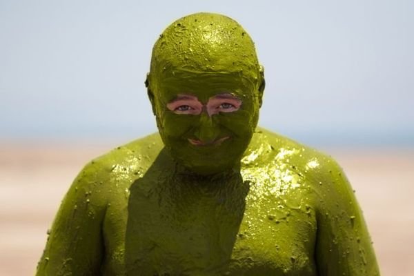 Зеленое лицо