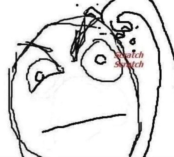 Чесание головы Мем