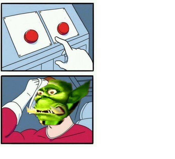 Мем 2 кнопки