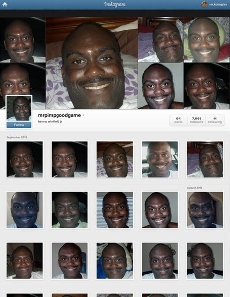 Смешной афроамериканец Инстаграм
