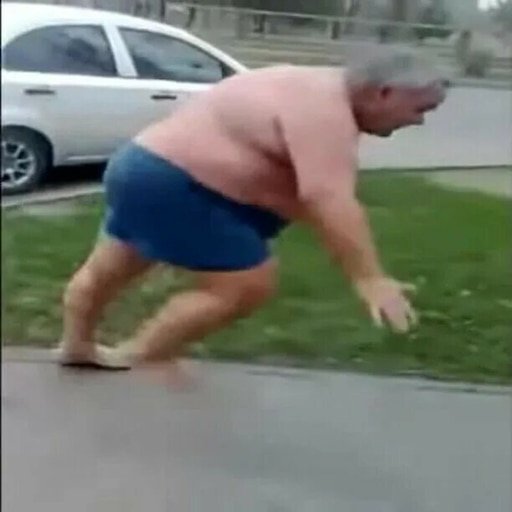 Падающий мужик