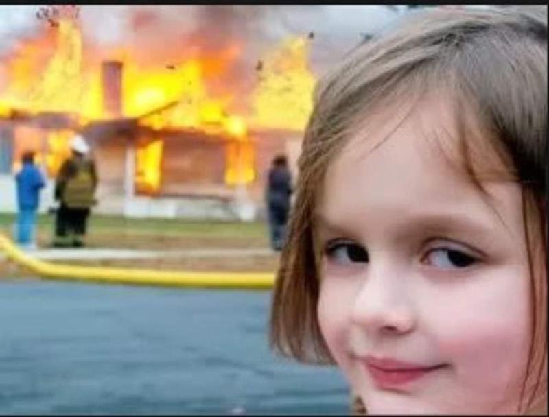 Девочка ра Форр горящегг ДМА