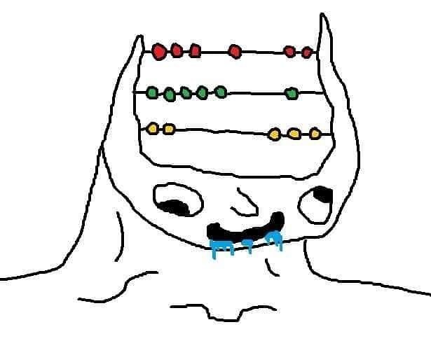 Чел с маленьким мозгом Мем