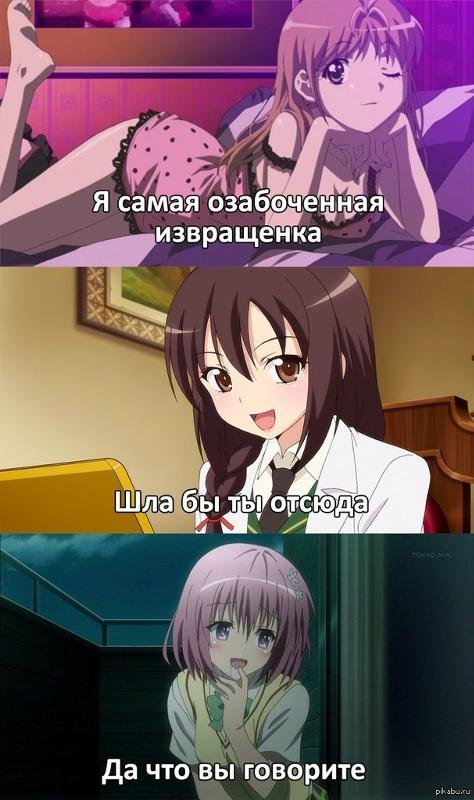 Аниме про извращенок