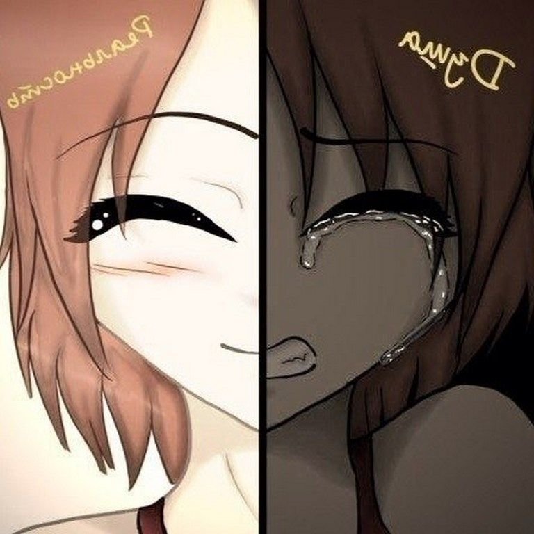 Грустные аниме персонажи