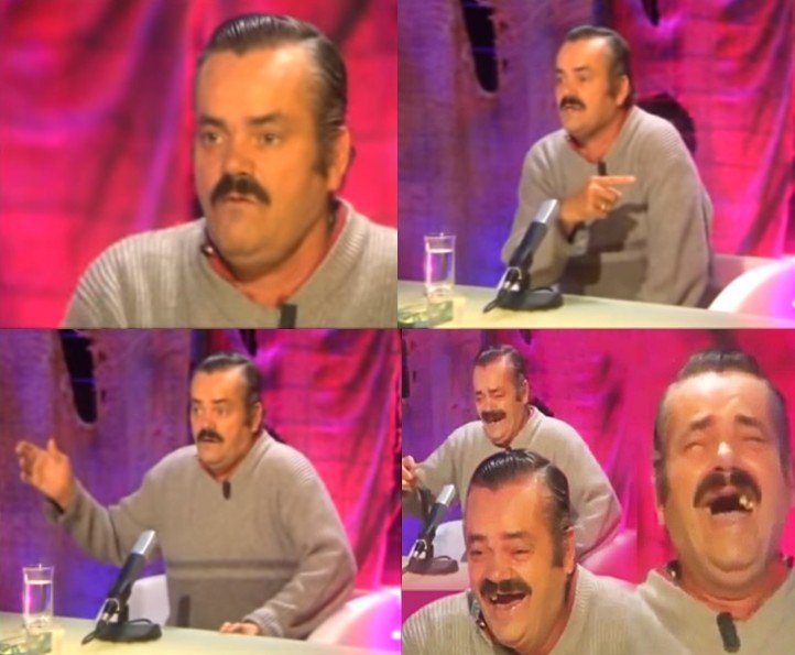 Испанец ржет Мем