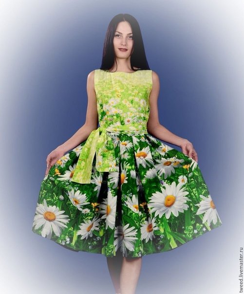 Платье из бязи