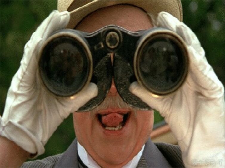 Смешной бинокль