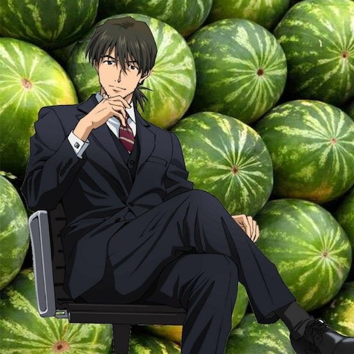 Кадзи Евангелион арбузы