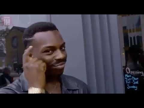 Умный негр Мем оригинал