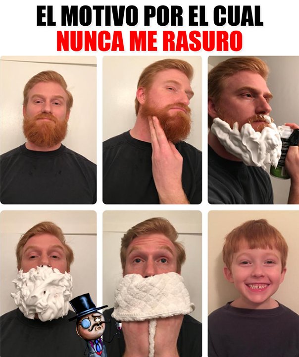 Смешная борода