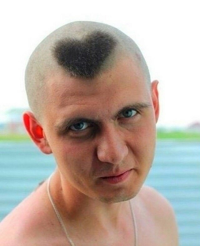 Смешные стрижки мужчин