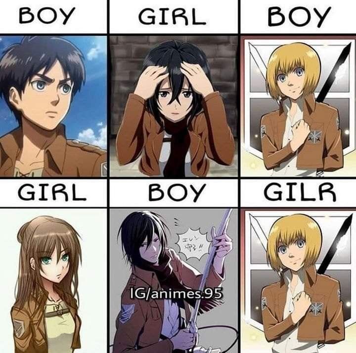 Атака титанов мемы