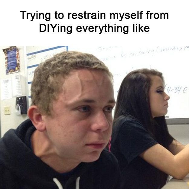 Парень терпит Мем