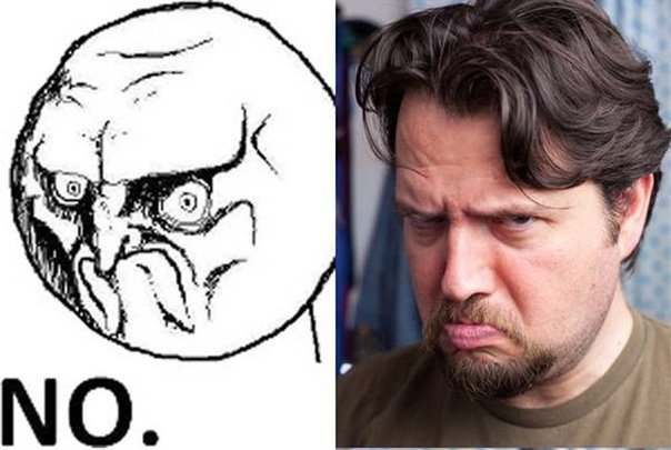 Мемы с серьезным лицом