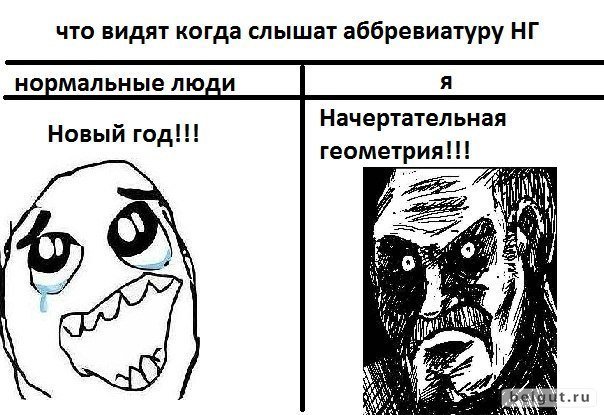 Начертательная геометрия мемы