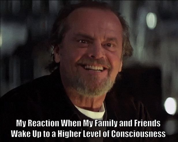 Джек Николсон Yes gif