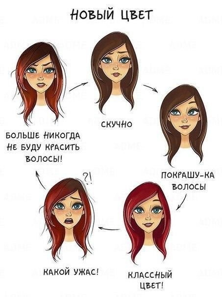 Юмор про волосы