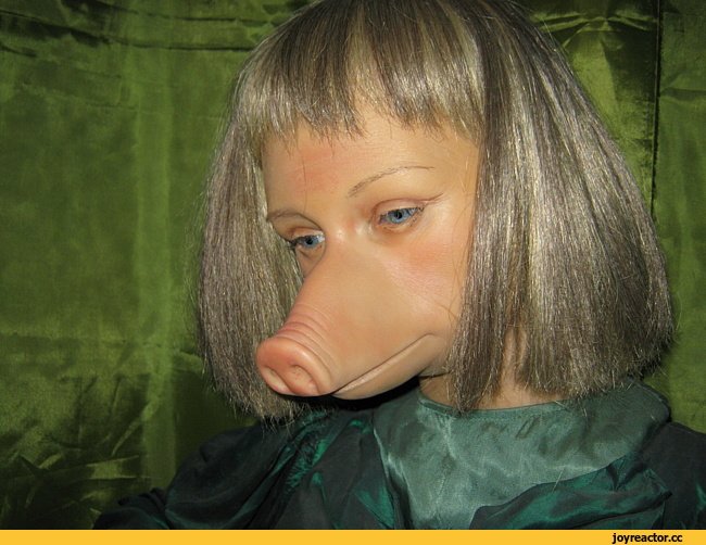 Девушка с большим Носов