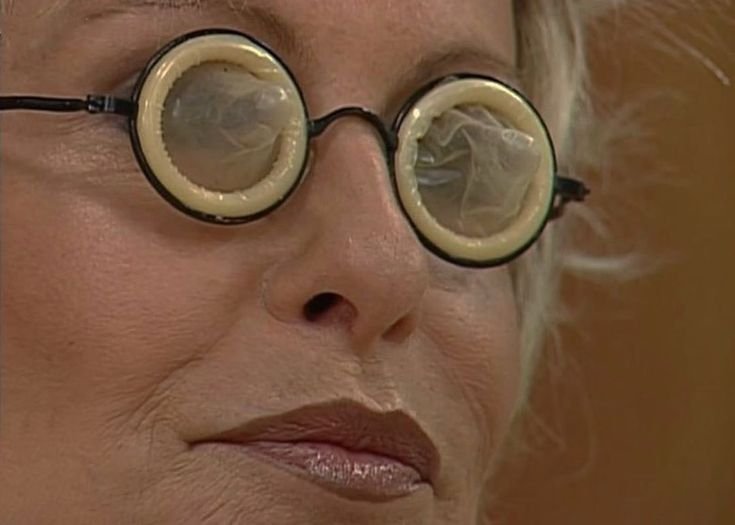 Очки с глазами