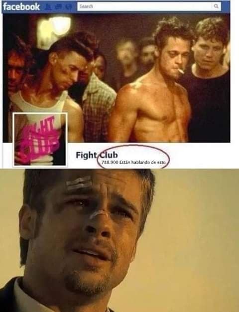 Мем из бойцовского клуба