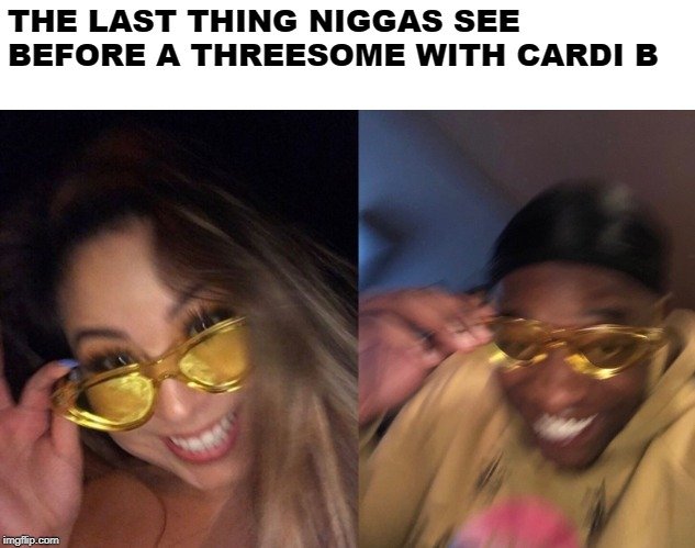 Негр в желтых очках