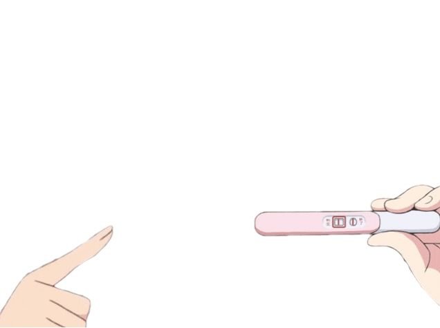 Аниме тест на беременность