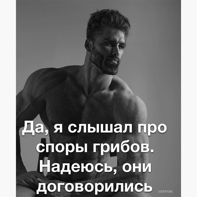 Накаченный мужик Мем