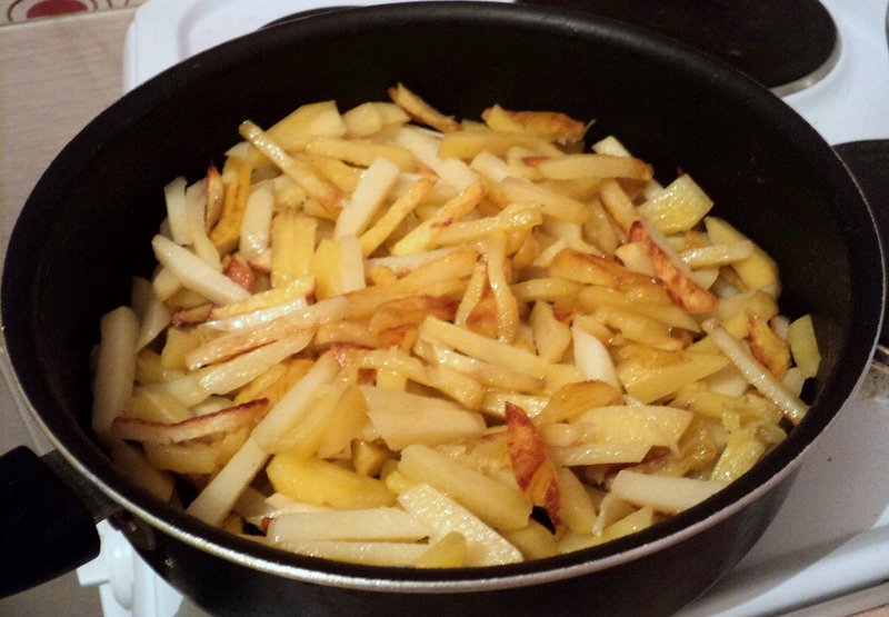 Жареная картошка Мем