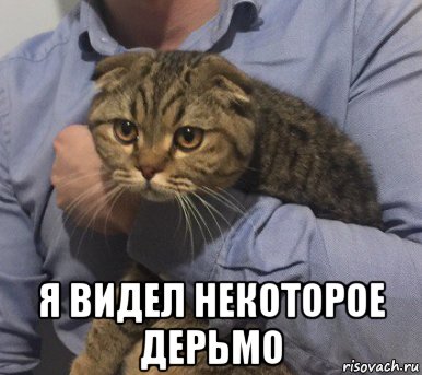 Я повидал некоторое дерьмо