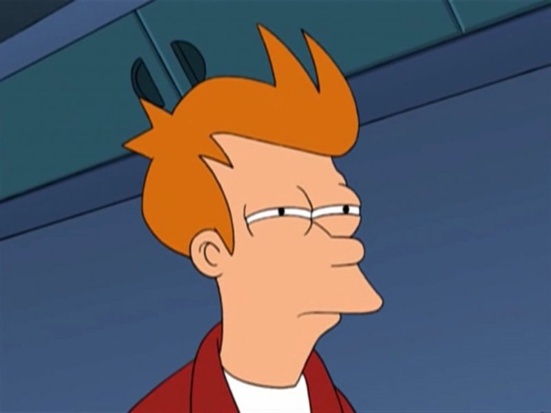 Футурама подозрительный Фрай