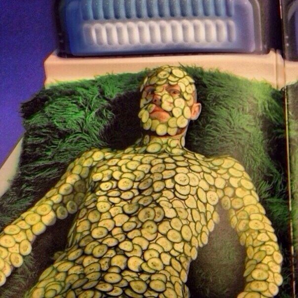 Человек огурец